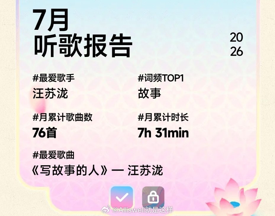 毫不意外的7月 