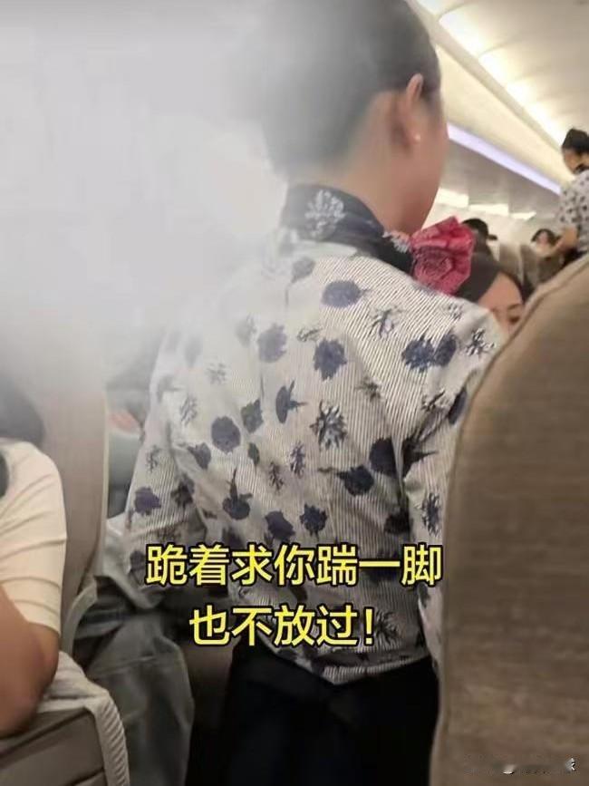 东航空姐跪地这个事，其实乘客要的不是一个道歉，也不是一个态度，而纯粹就是为了发泄