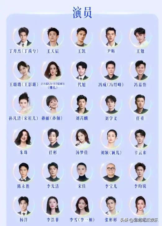 影视圈变天了！以后电视剧演员表没有什么领衔主演，演员排名不分前后，而且要用本名，