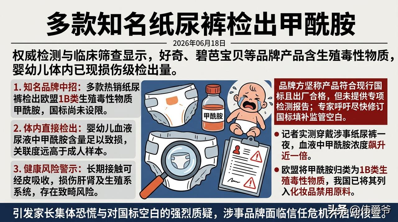 《经济参考报》委托检测发现“好奇”“碧芭宝贝”“Babycare”等多个品牌纸尿