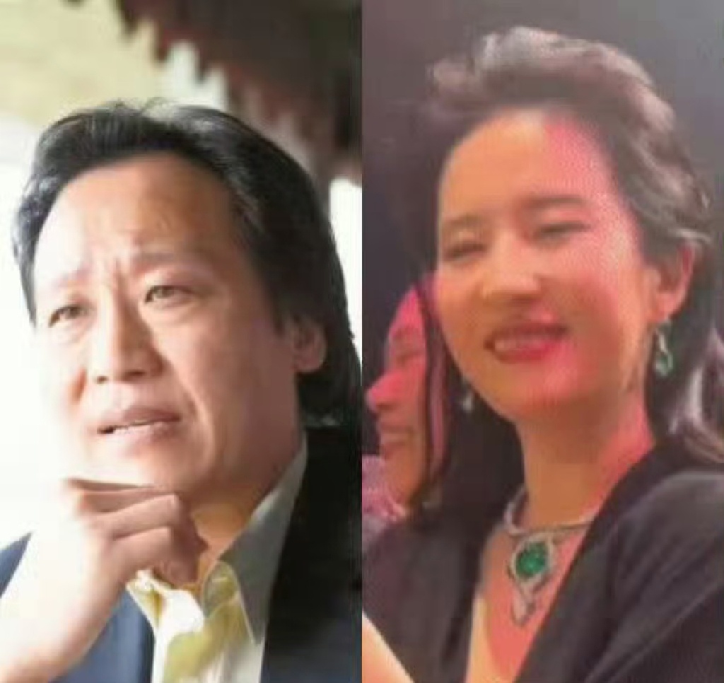 刘亦菲的面相变了，在一个人身边待得久，真的会越长越像吗？vogue红毯 疲惫
