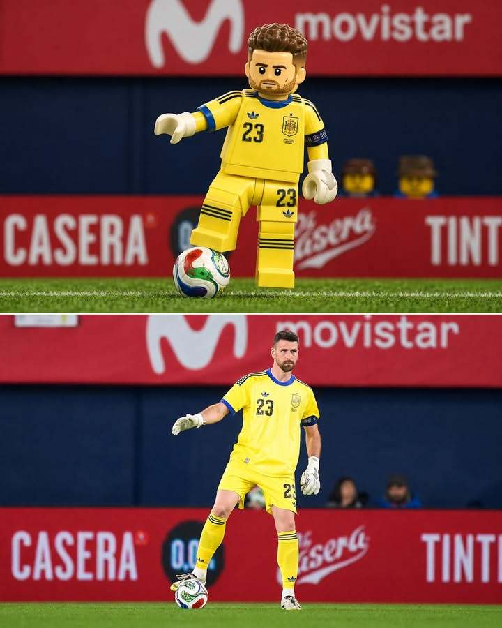 西班牙国家队乐高版（via sefutbol）乐高