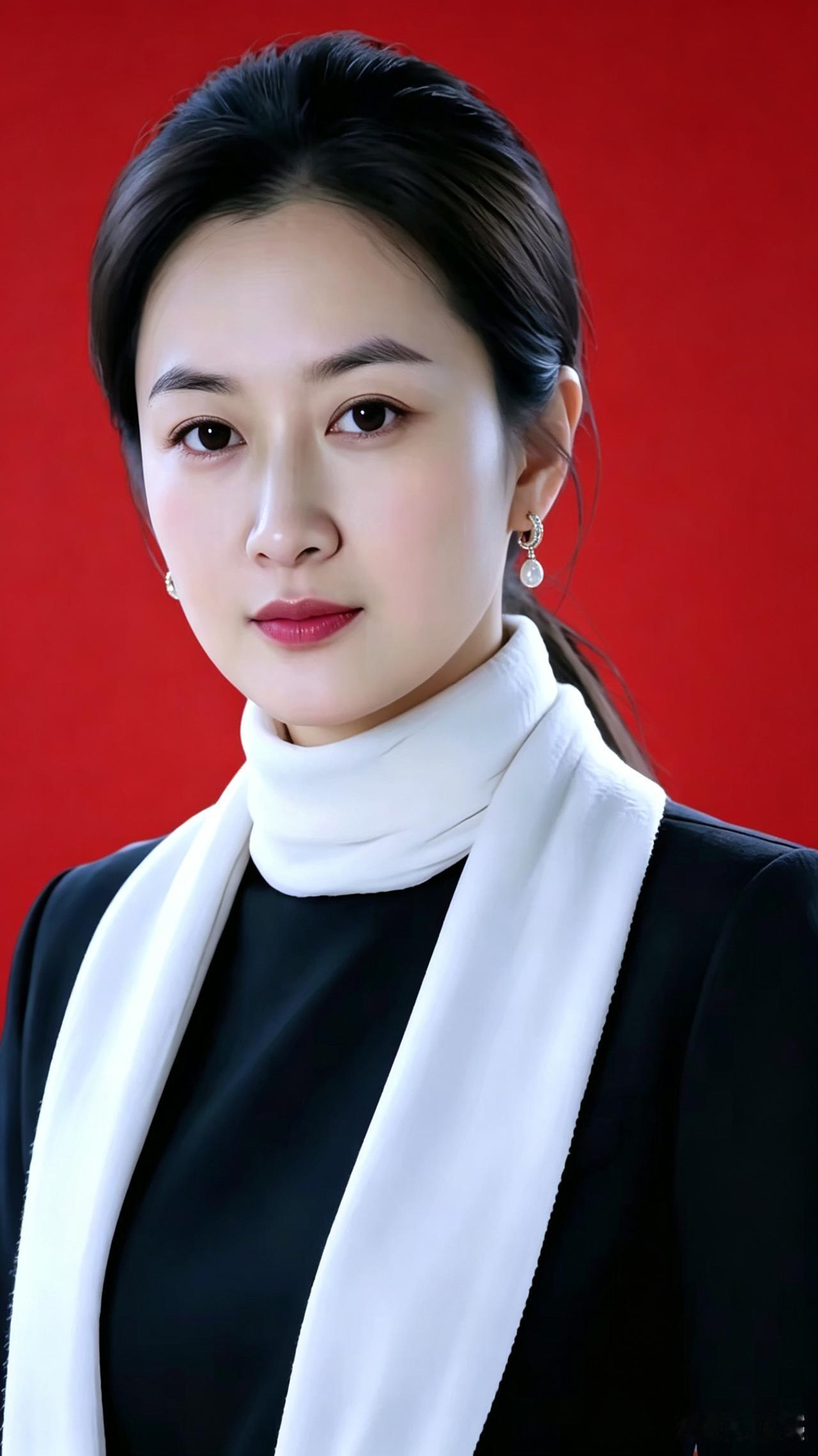 红背景一衬
更亮眼
耳环晃着
真叫甜
眉眼长得
就勾人
身材更是
没挑拣
不用打