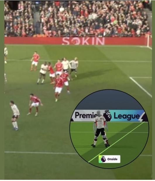 诺丁汉森林0比1利物浦 范戴克到底有没有越位？我再次给大家科普一下VAR的玄妙之