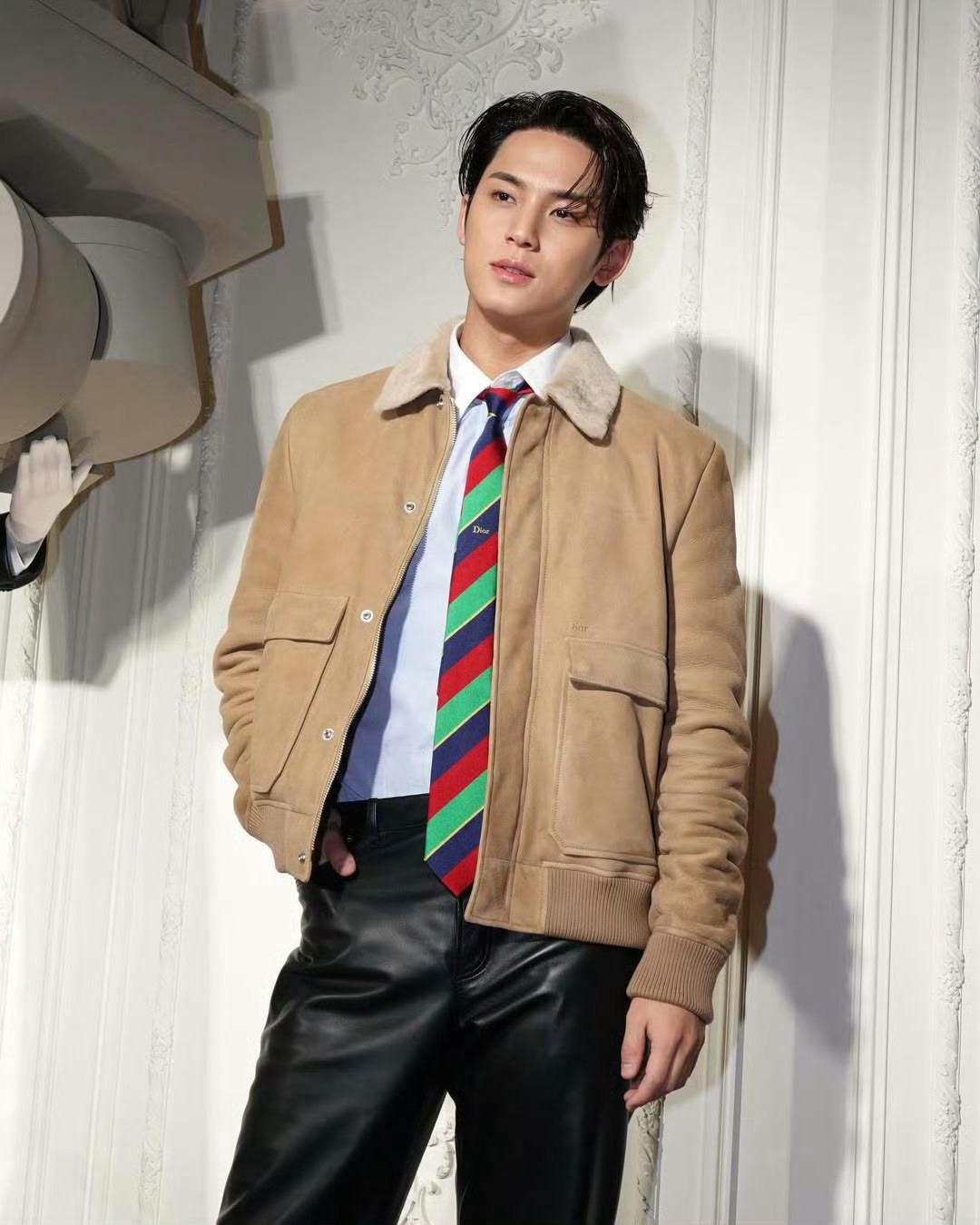 金珉奎✖️Dior 香港快闪活动造型 📷 风格大赏