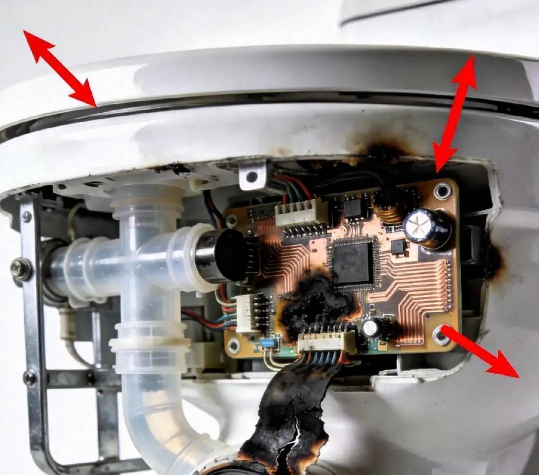 真不是开玩笑，现在家里最危险的地方，可能是马桶。

江苏一位大哥，早上正坐在智能