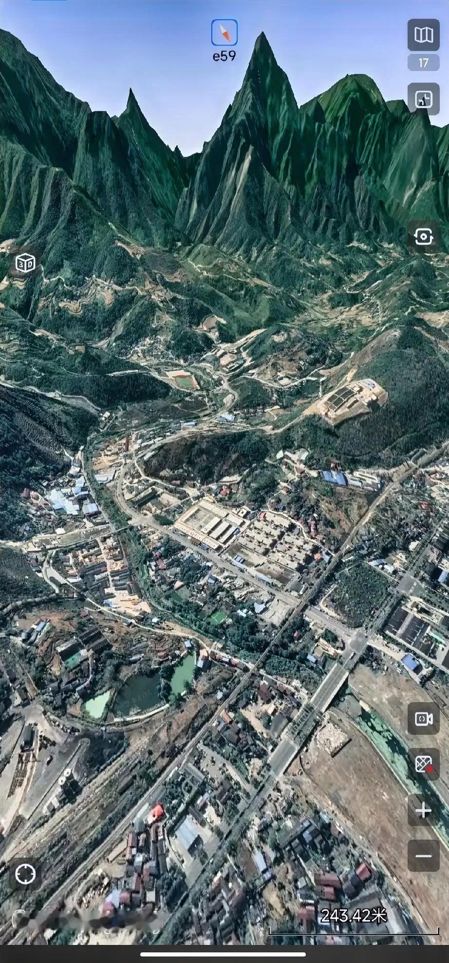 去不了张家界，就在地图上过过眼瘾吧，从来没见过哪个城市，是建设在崇山峻岭中的，打