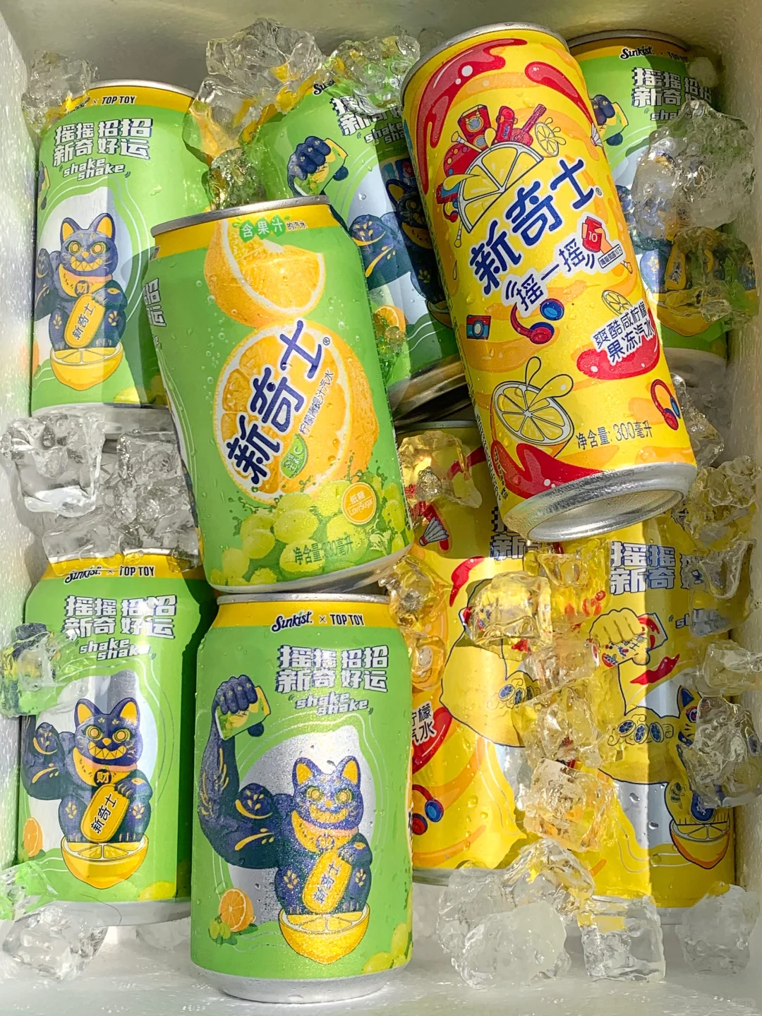好酸爽的柠檬味！！新奇士汽水包好喝的！
