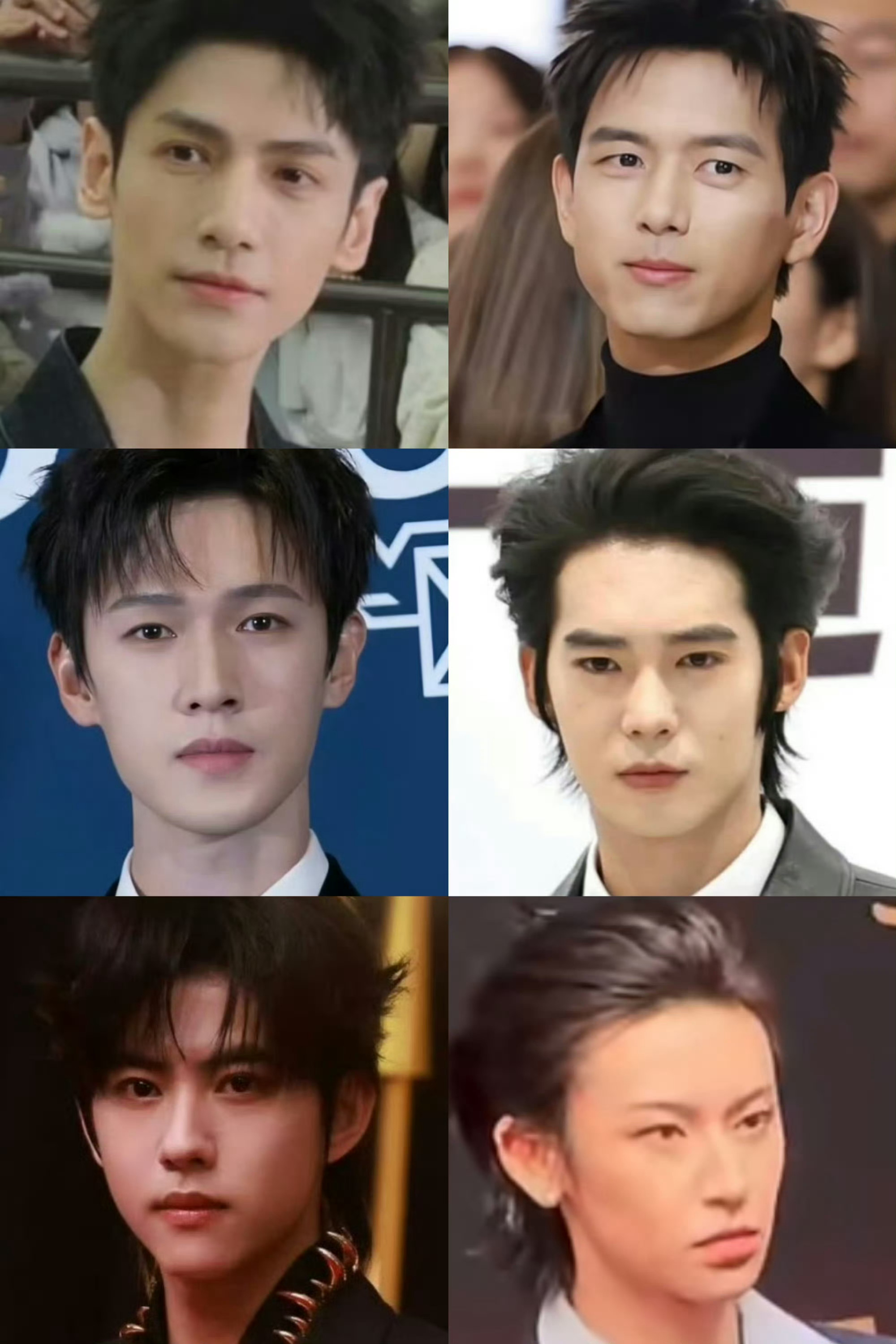 今天男明星活动怼脸生图状态罗云熙 李现 李昀锐 于适 刘轩丞 王琳凯 