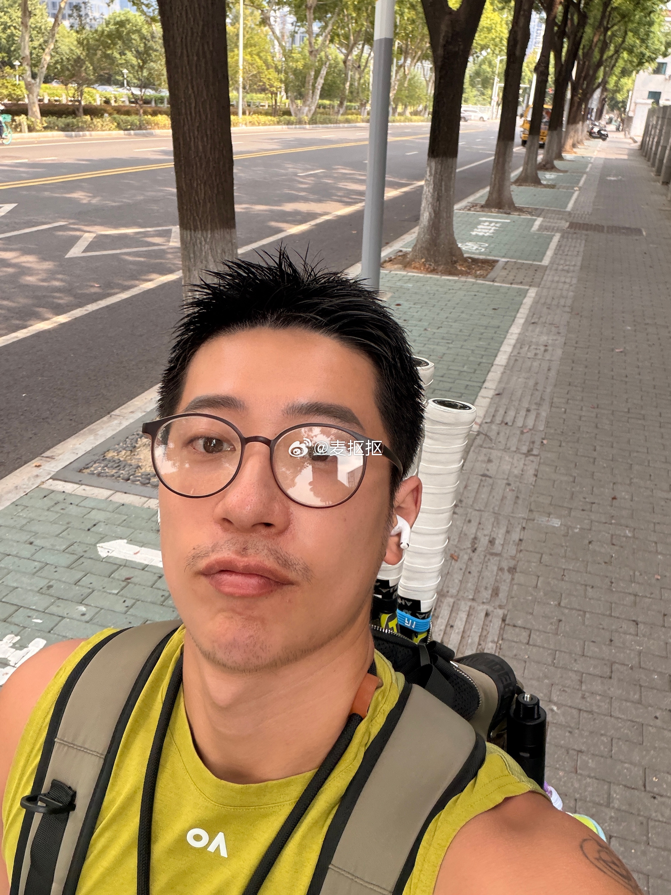 去打球🎾麦抠抠 ​​​