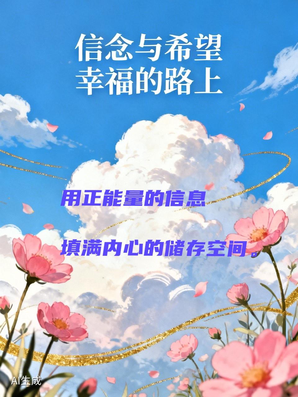 不会都陷入绝望，我从来没有过绝望。
我的信念和希望满满的在前方。

用许多正能量