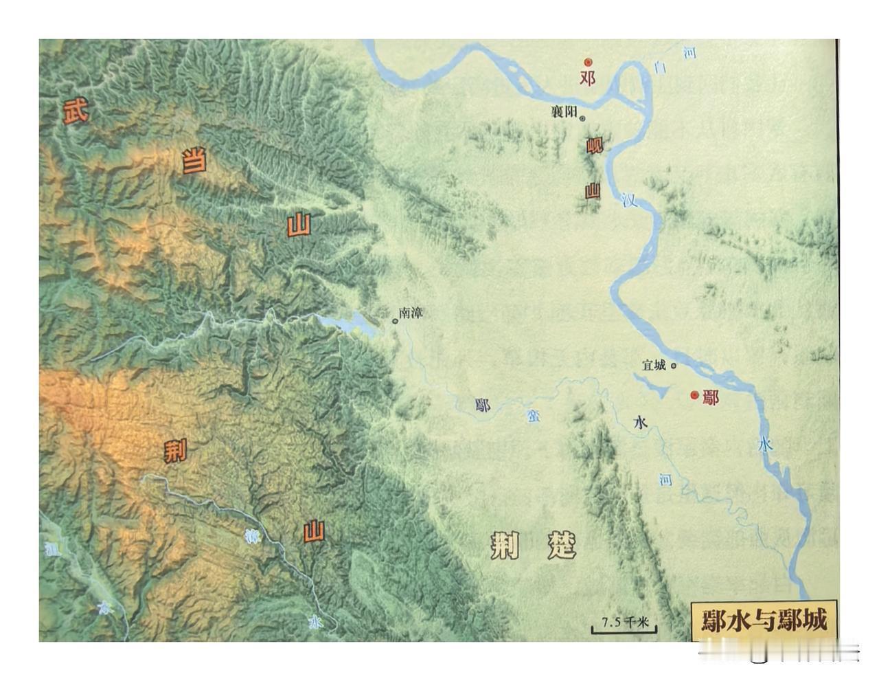 公元前279年，白起率秦军攻楚鄢城时，引鄢水（今蛮河）淹城，城破，百姓死伤无数。