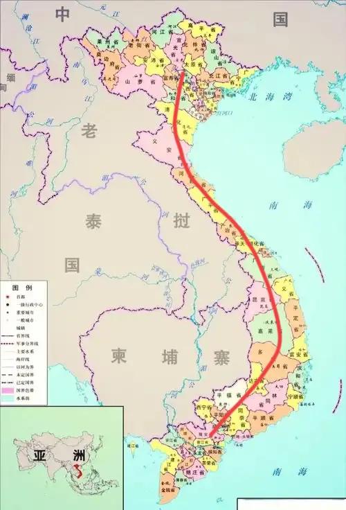 越南就是为高铁而生的国家，国土狭长，人口过亿，经济腾飞。可以效仿日本新干线，从河