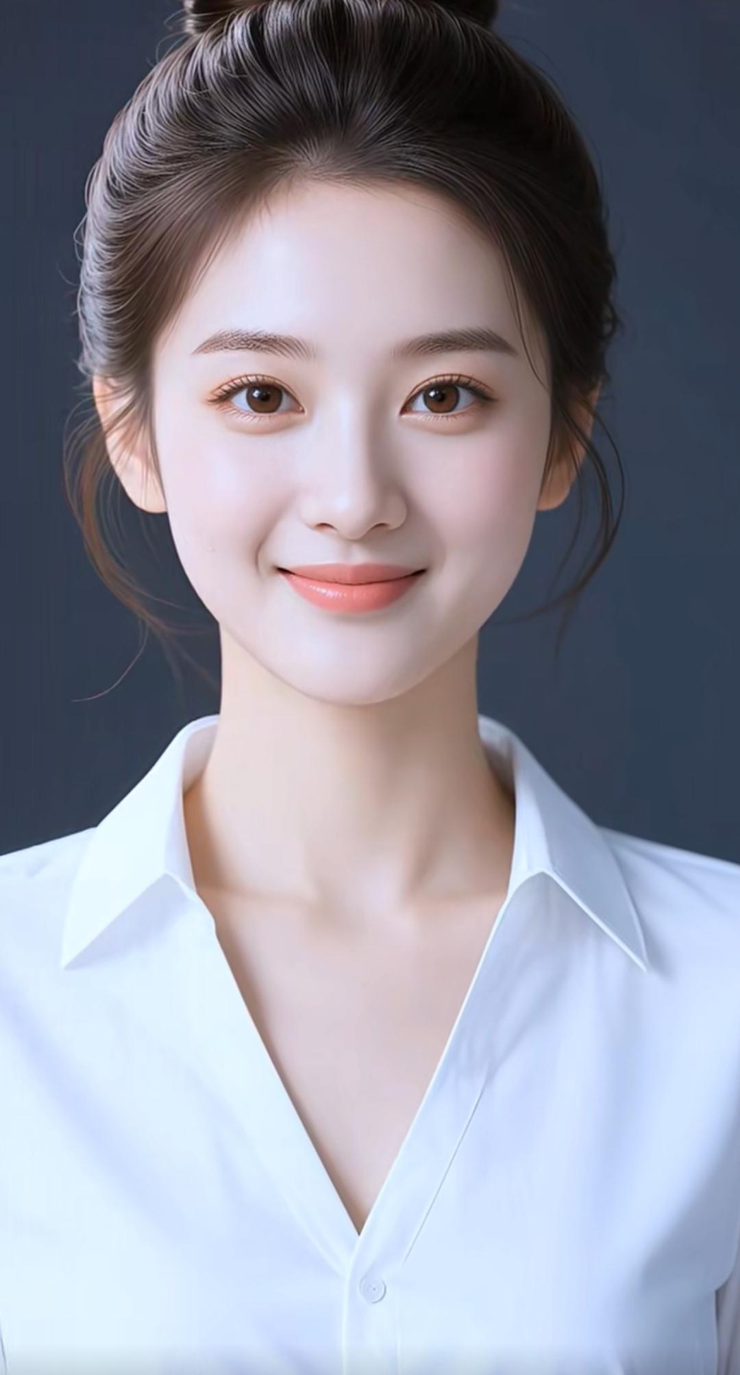 元气满满的一天从微笑开始，精致的容颜，让人心醉神迷。高雅气质美女 美女人像群