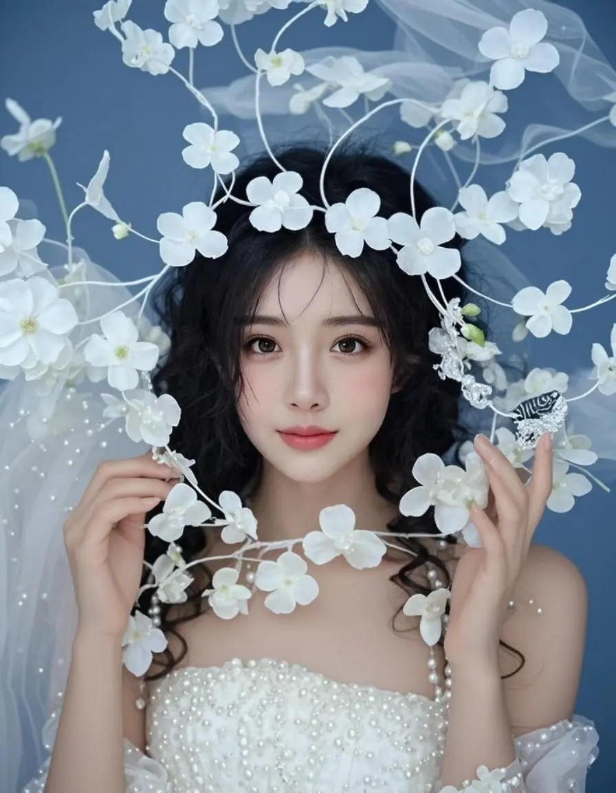 花漾佳人 原来ai写真可以这么美 人生总得有一套ai写真吧 谁拍谁好看...