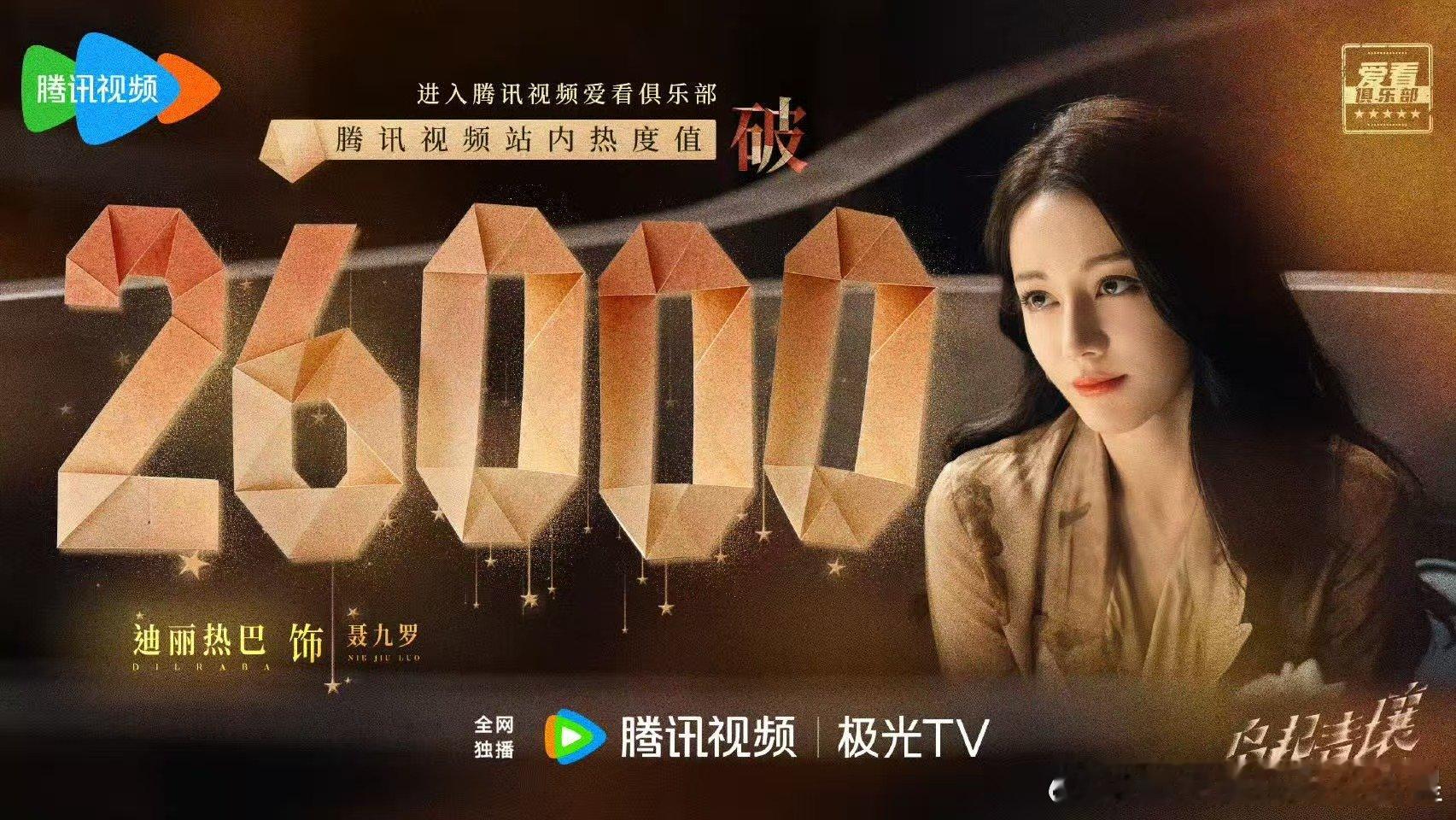 恭喜迪丽热巴！她在《枭起青壤》中成功塑造了聂九罗这一充满魅力的角色。? 白天是清