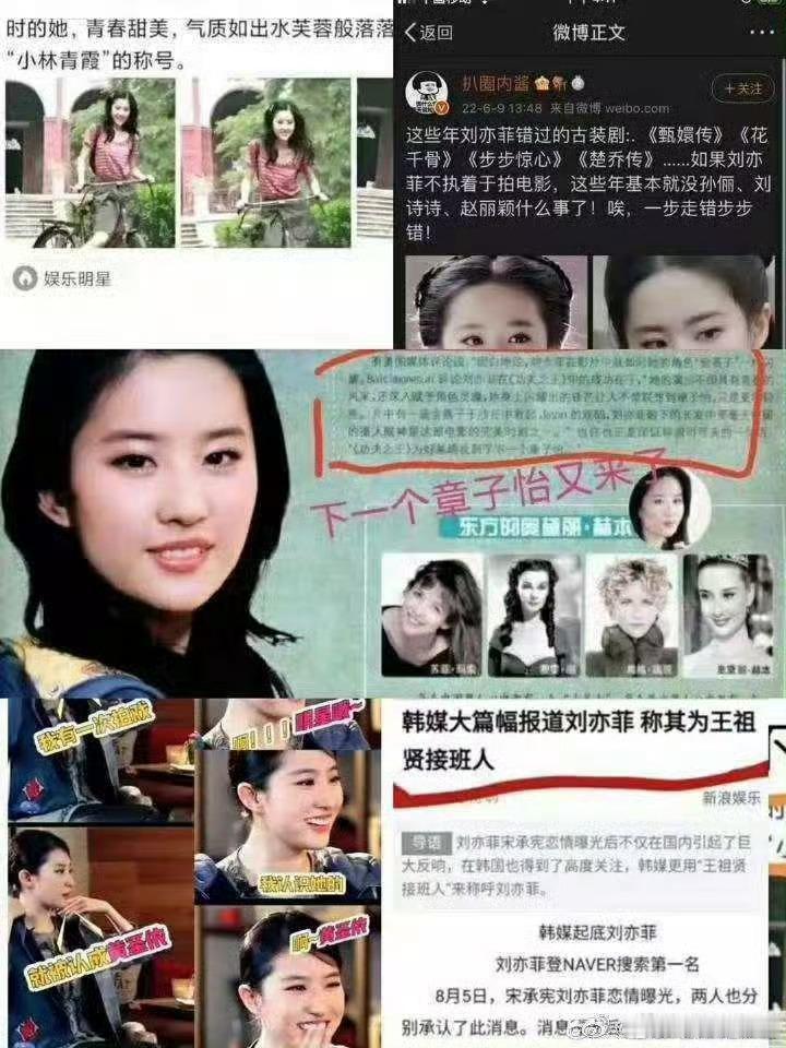 刘亦菲到底是下一个林青霞还是下一个王祖贤还是下一个章子怡？他自己说被人认成黄圣依