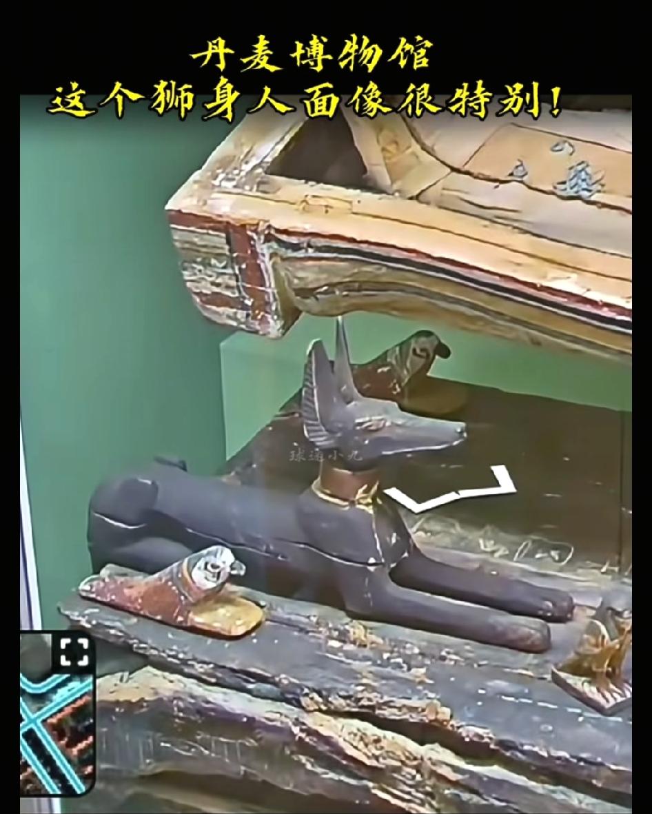 这应该才是真正的狮身人面像的原型，现在的狮身人面像看着比例明显不对，人头相比狮身