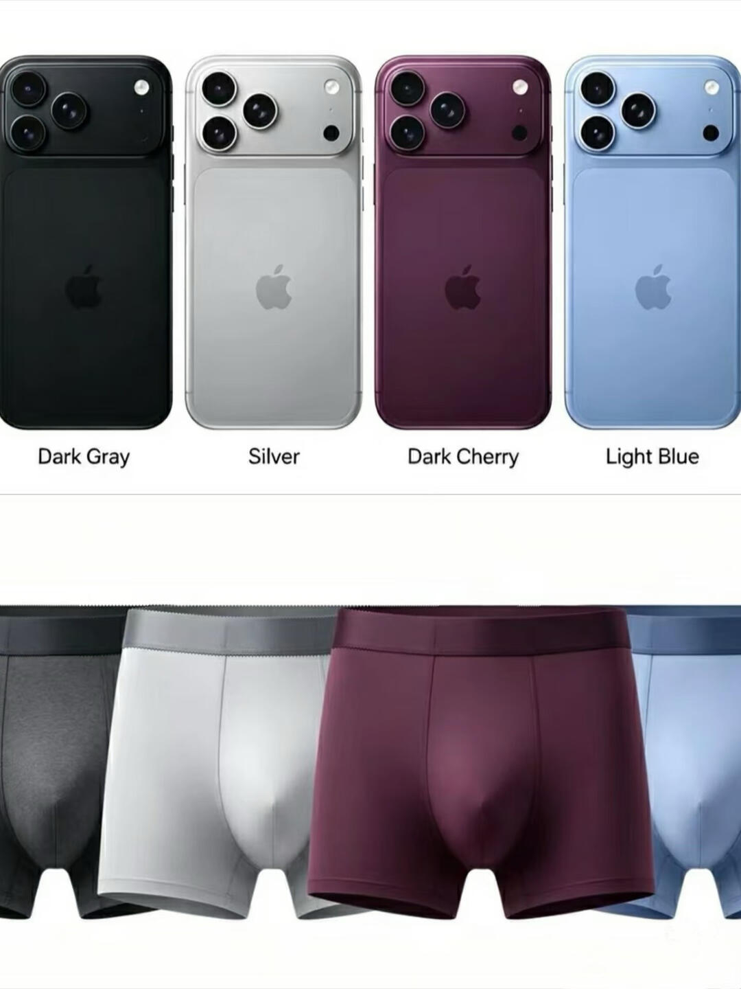 曝iPhone18Pro四款配色 如果真是这几个颜色的话……还是建议苹果出个白色