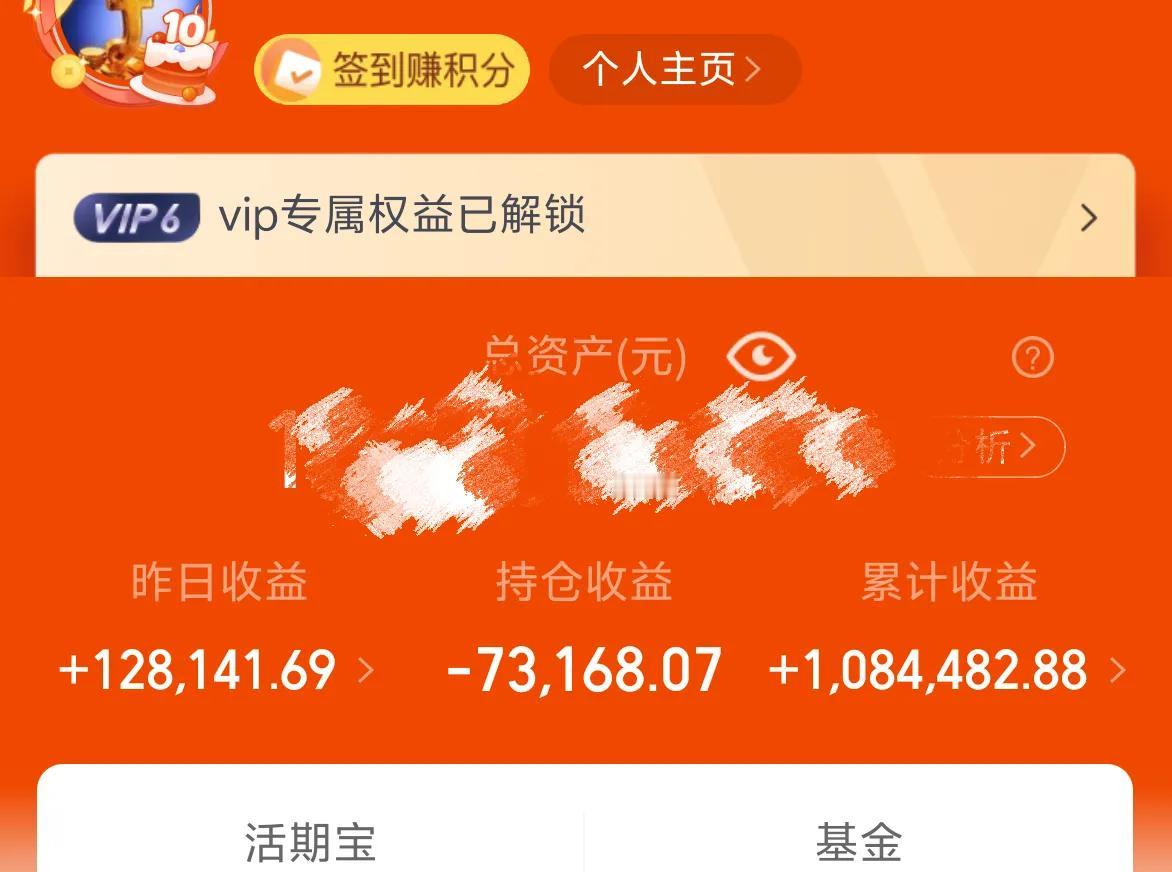 万日长投第2694天，昨天基金12W+。正如昨天所说，成交量很低，难以形成有效的