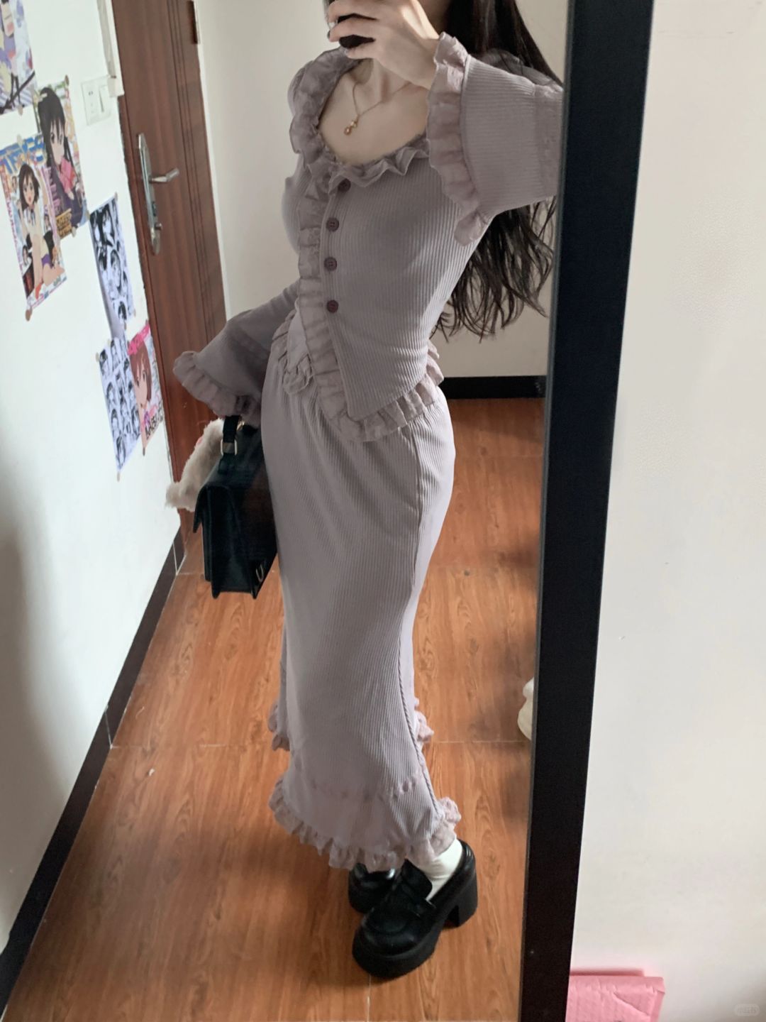 我太会买了！！紫色好温柔 这套我很爱！！
