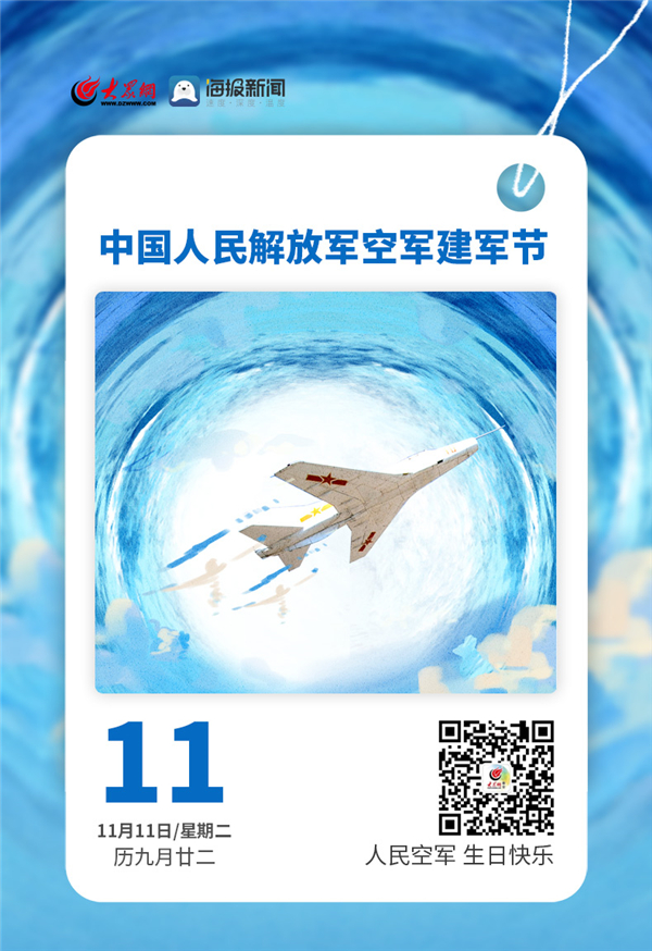 早安,你好|今天,中国人民解放军空军建军节