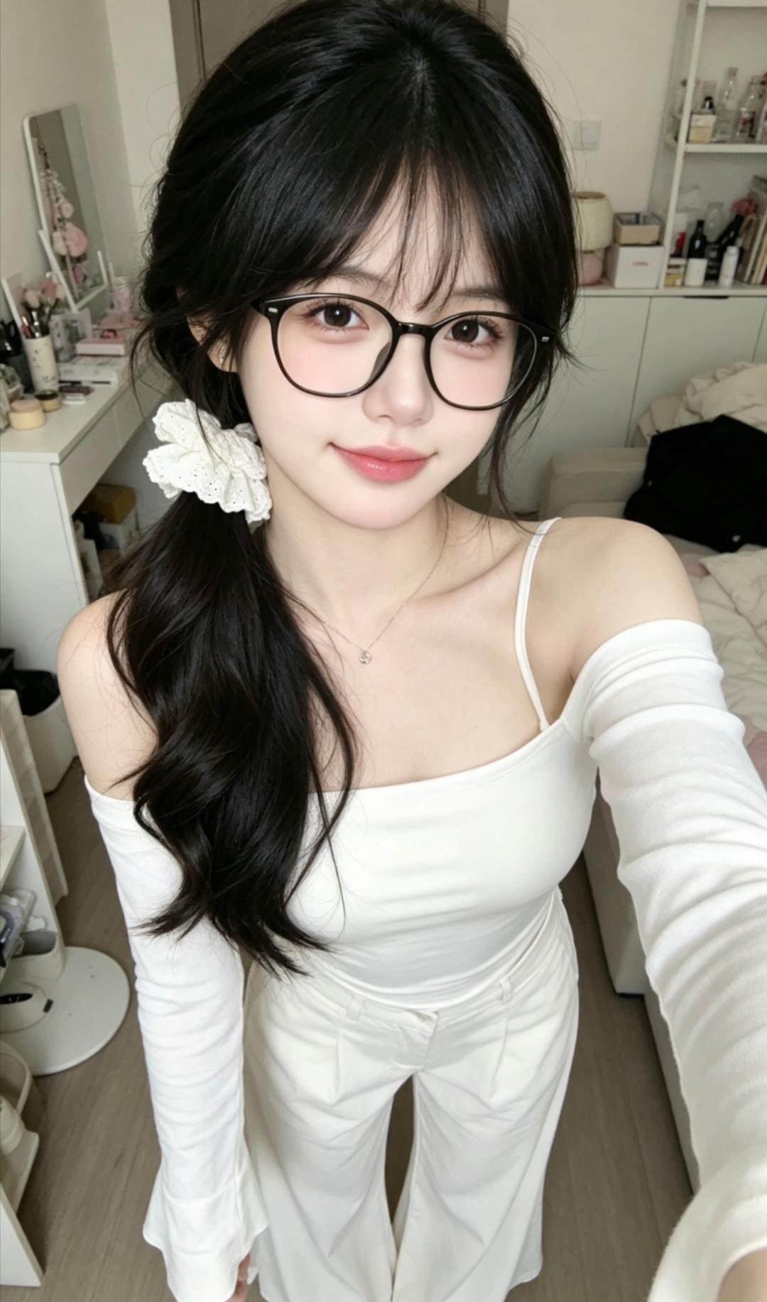 上帝造你的时候肯定打了鸡血，五官精致得像高定，造我的时候大概在午睡，随手摁了个回