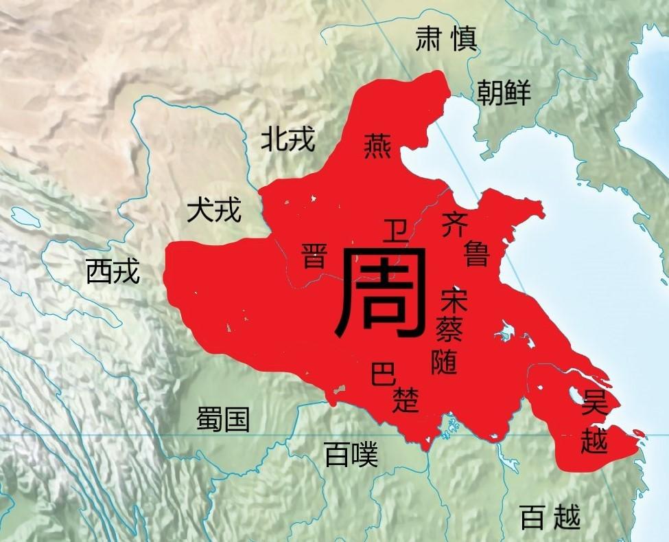 历史历史地图西周西周极盛时期东到东海，西到渭河上游，北到燕山，南到浙江流域，疆域