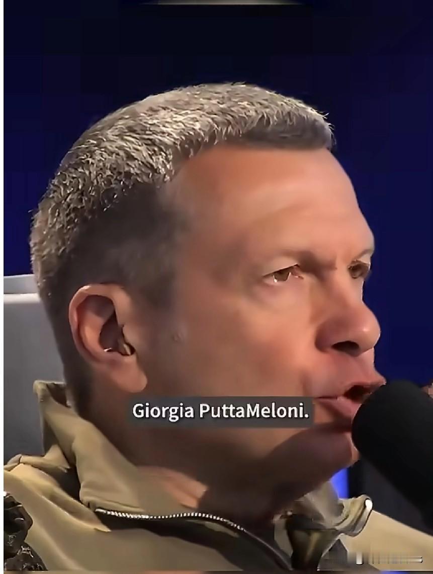 意大利在俄罗斯电视主持人索洛维约夫（Vladimir Solovyov）公开侮辱