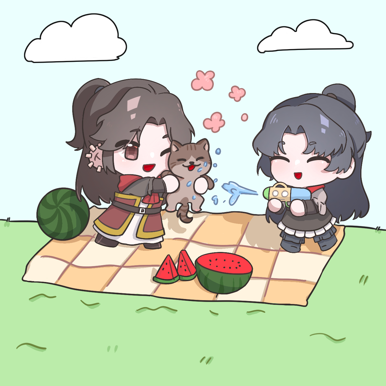 火凤燎原 ❤️火凤燎原 🧡火孟💛燎原火小孟 火凤bw放出的火孟coser互动