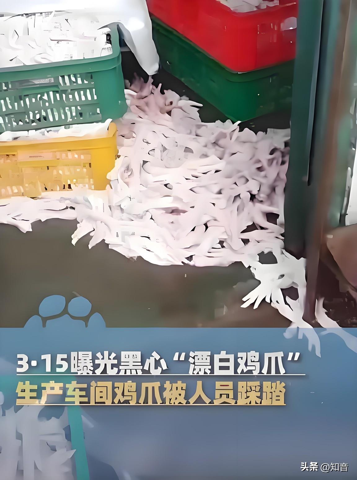 看到食用的鸡爪用双氧水漂白后。

我立即做出了四个非常重要的决定。

第一个决定