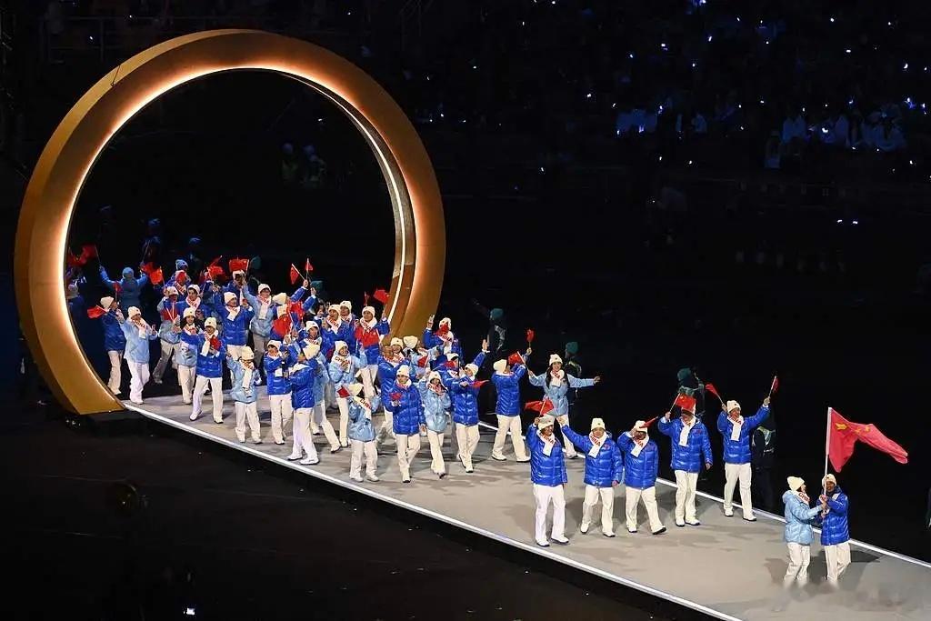 中国红燃爆米兰冬奥开幕式！🇨🇳冬奥会开幕式中国元素满满冬奥加油