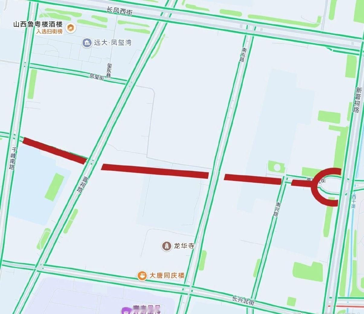 根据施工需要，南屯北街（新晋祠路——南兴路）、义井街（晋祠路——千峰南路）将于2