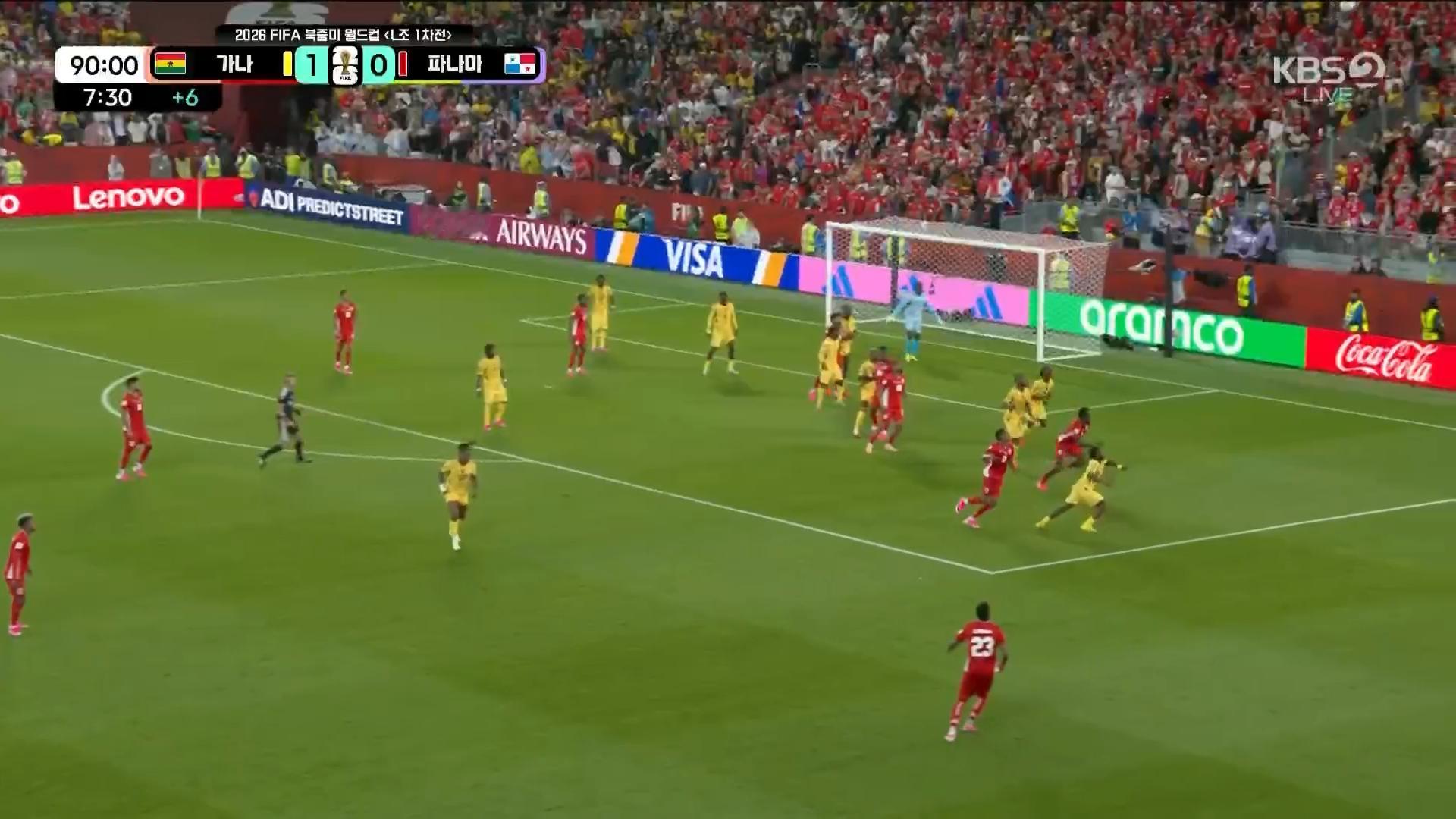 加纳绝杀巴拿马2026世界杯⚽️ 终场战报：加纳1-0险胜巴拿马！这场胶着的防守