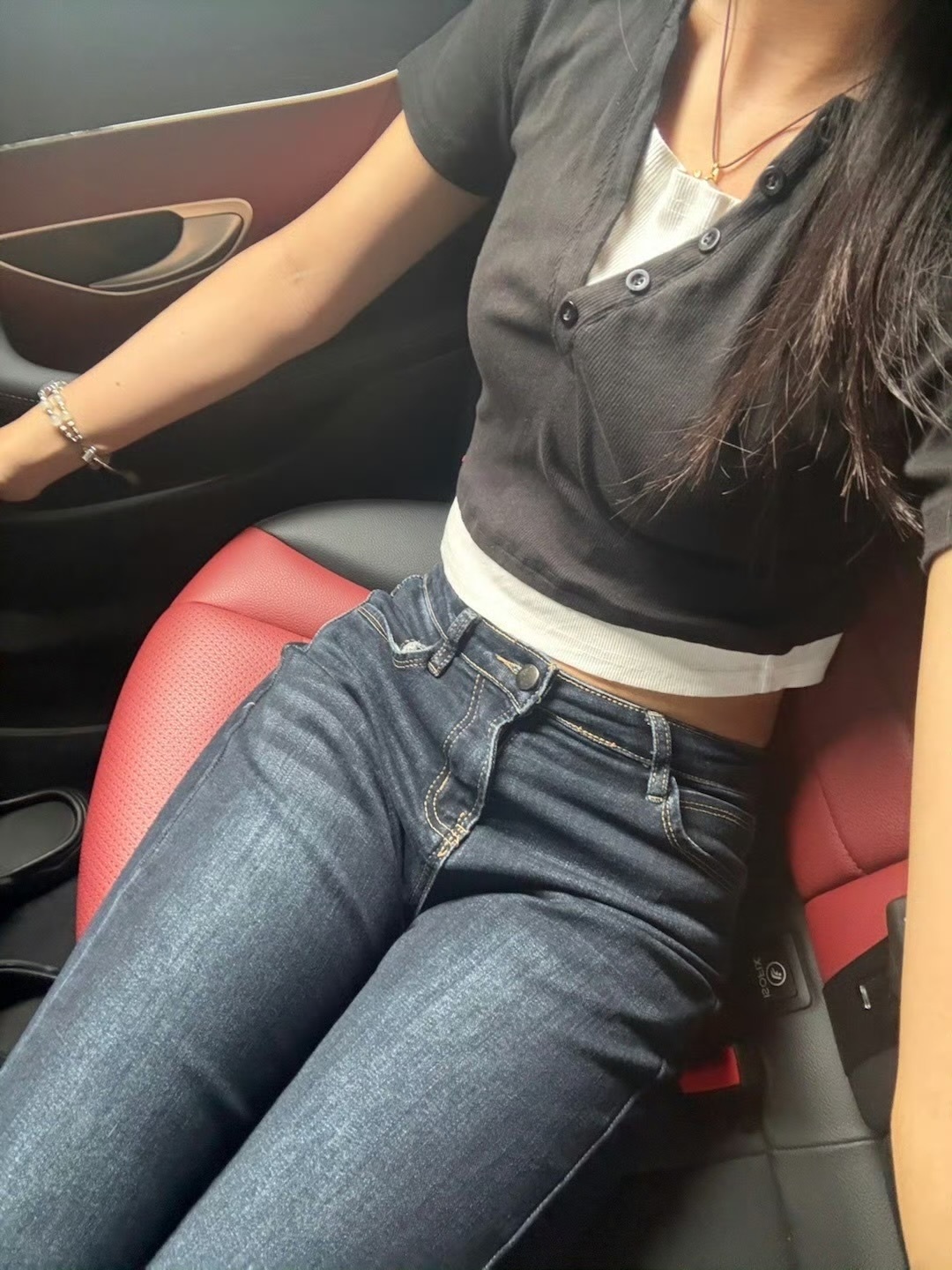 第一次给车里好不舒服 