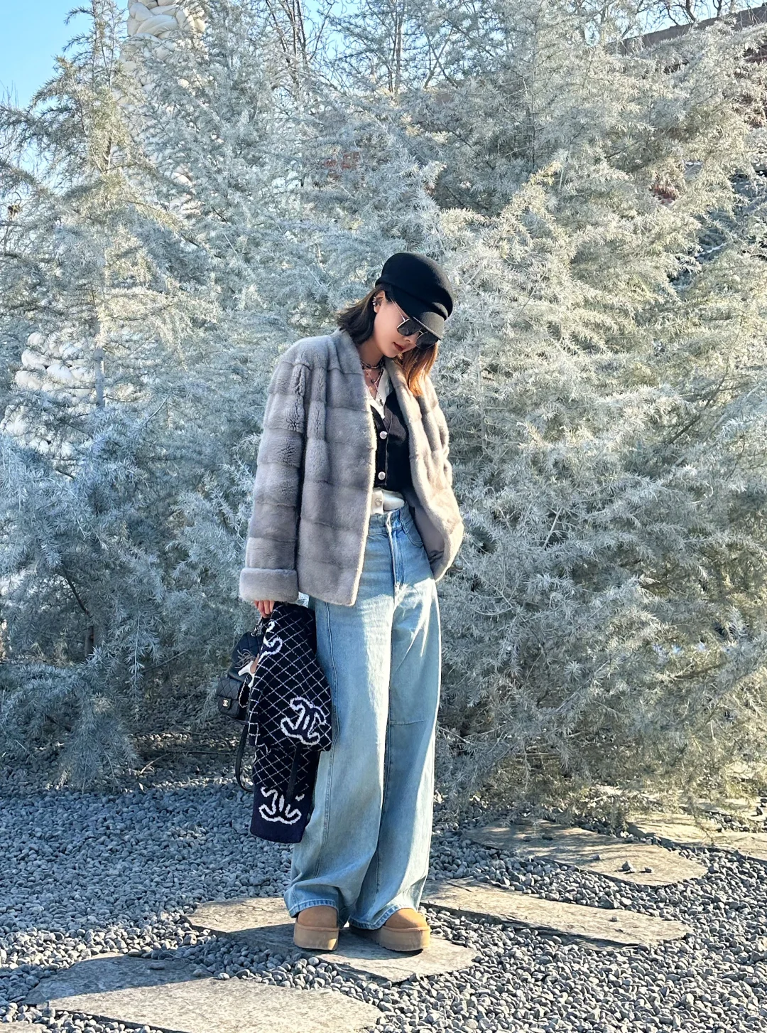 冬日童话 | 丹宁牛仔混出时髦松弛感