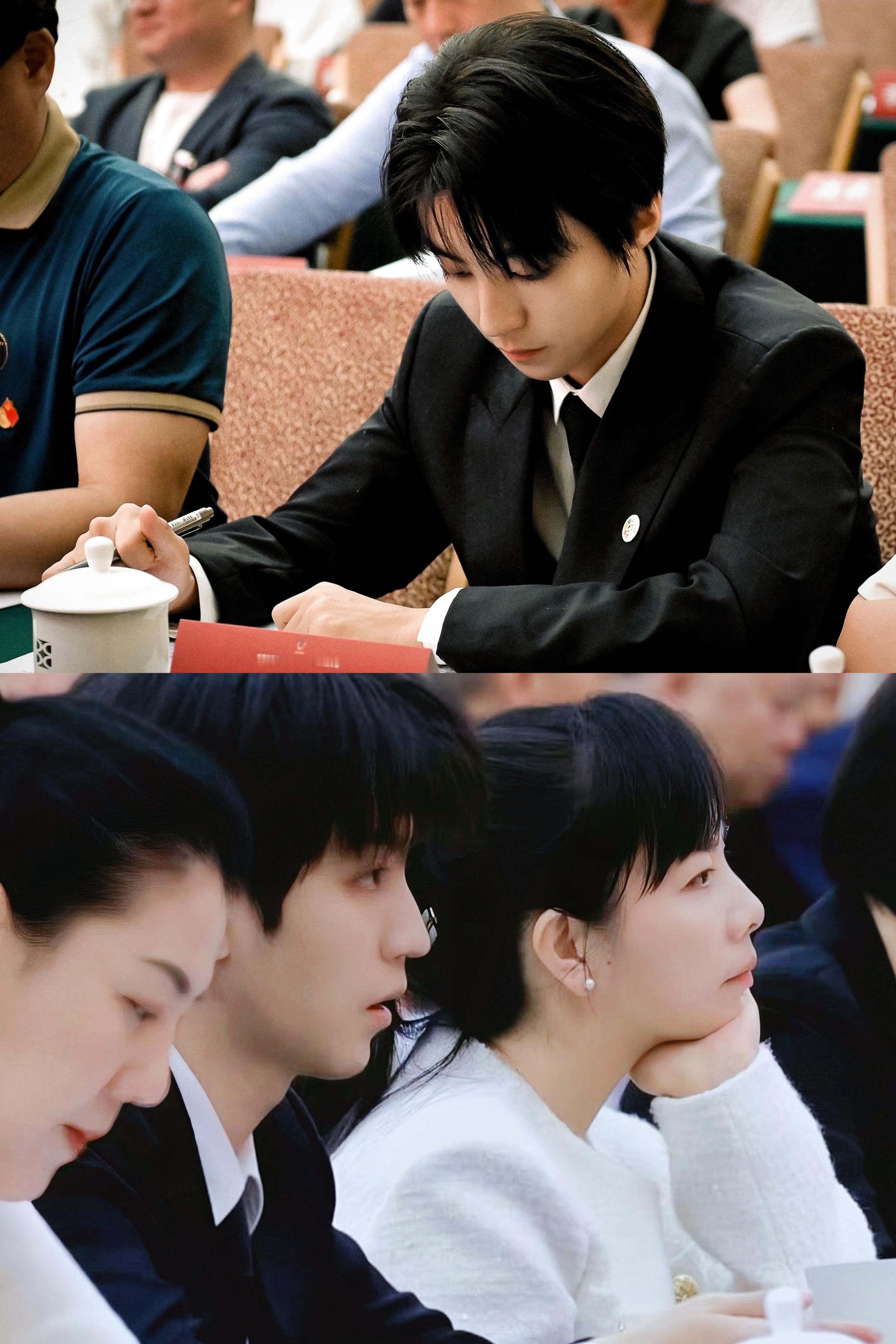 这样对比着看，气质真的变好多哇……23年是朗味小白杨，26年是温柔缱绻🫧 