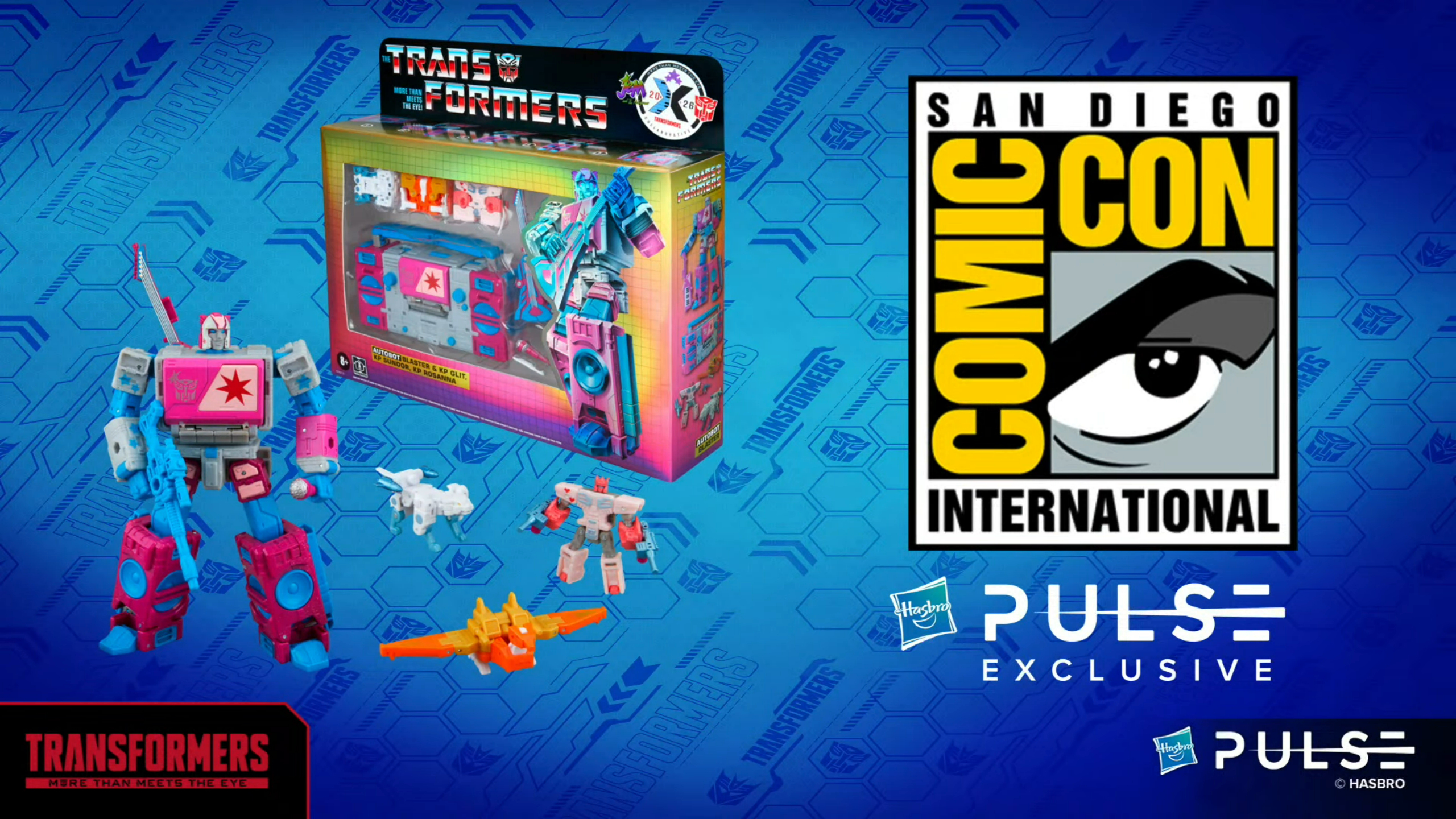 孩之宝变形金刚 SDCC 录音机套装公布 变形金刚