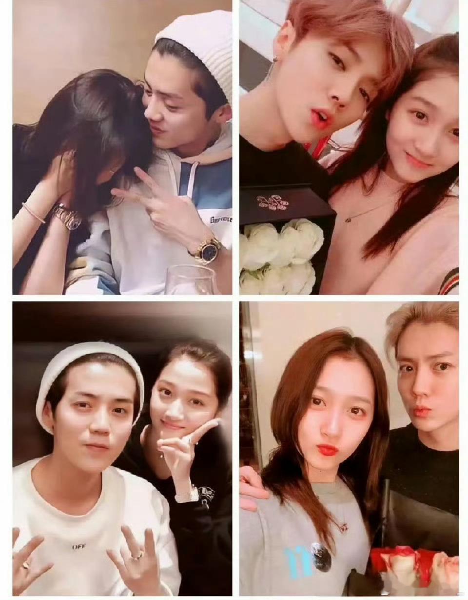 鹿晗 关晓彤关晓彤正在鹿晗怀里笑着说:“我就不发，急死他们”关晓彤｜鹿晗 ​​​