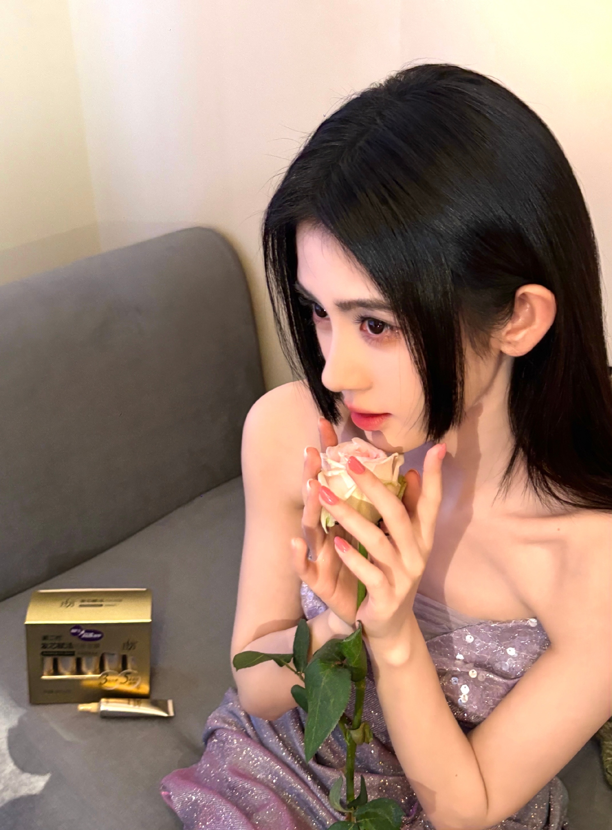 原来这三张是一套啊[奶牛猫]拉芳全球品牌代言人鞠婧祎 ​​​