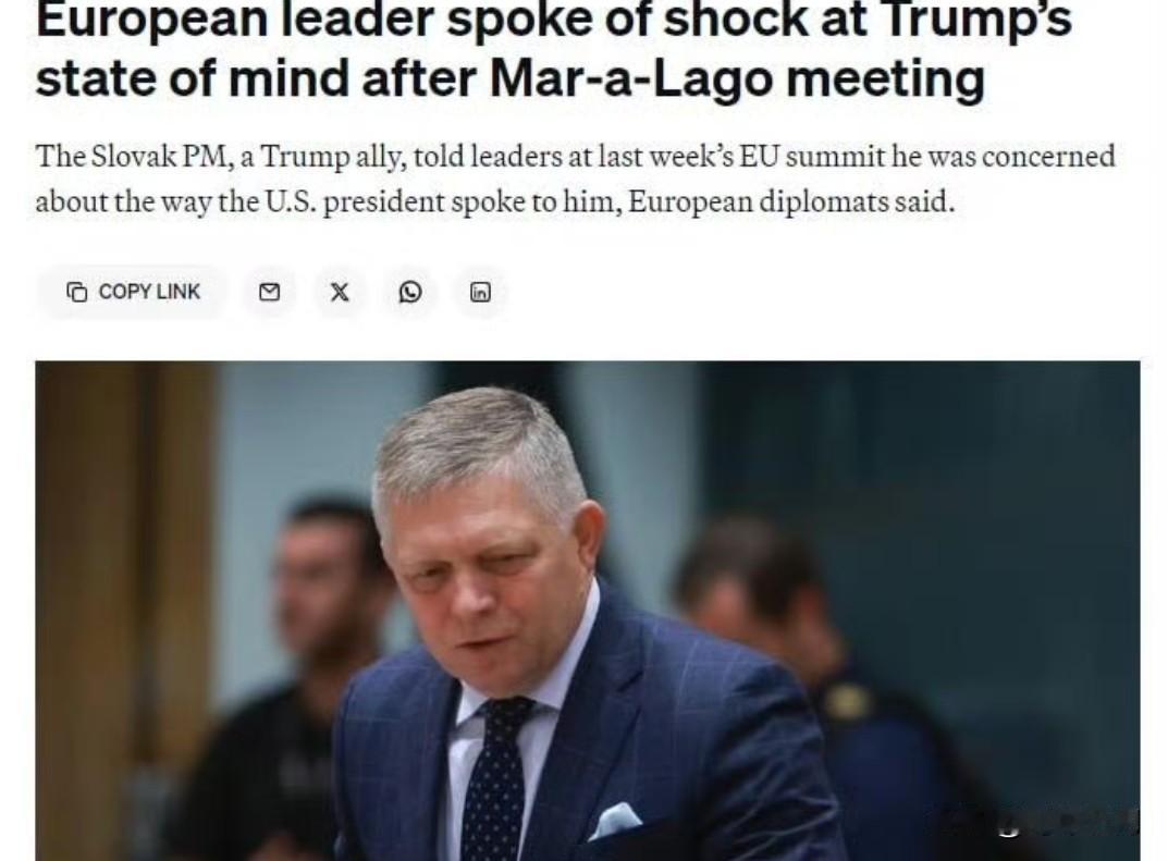 连菲佐都说，在与特朗普会面后，这位美国总统的心理状态"很危险"——《政治报》
