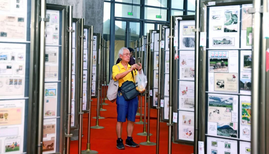 方寸之间绘就乡村振兴新画卷，第三届农民集邮展览开幕