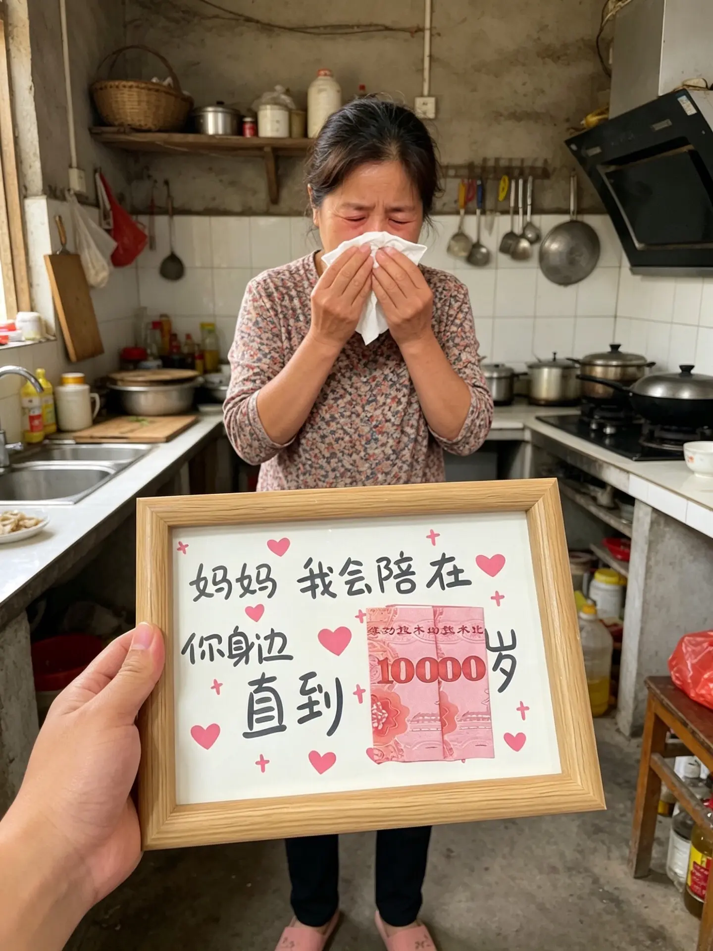 下下周就是母亲节了 妈妈嘴上说着不要 但是眼里心里都是期待啊