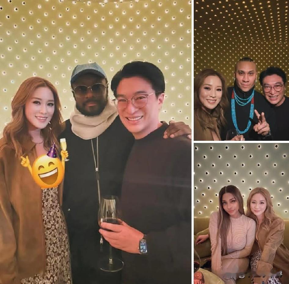 中国香港“千亿媳妇”徐子淇近日在社交平台晒出与老公李家诚同框追星的画面，两人不仅