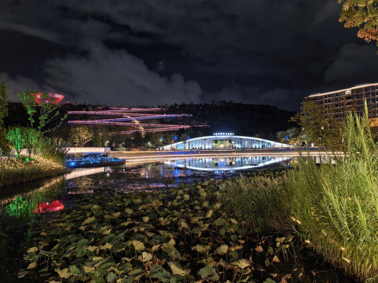 最近，每周五下班都会和某个兼好友的同事，寻找周边夜景约拍，直到深夜才结束，连深秋