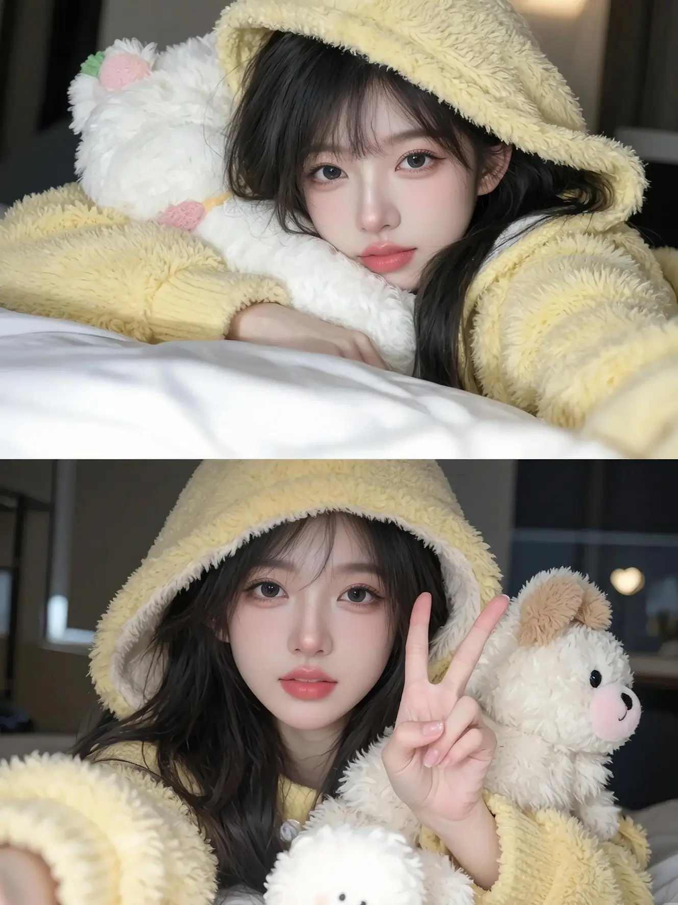 姐妹们，天气转凉要注意添衣哦