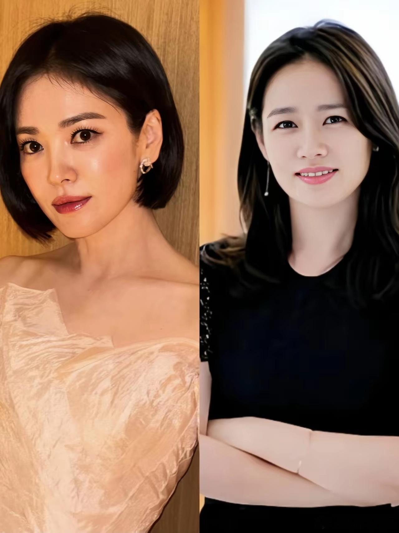 一个是宋慧乔，一个是孙艺珍，一个44岁，一个43岁。一个是玄彬前女友，一个是玄彬