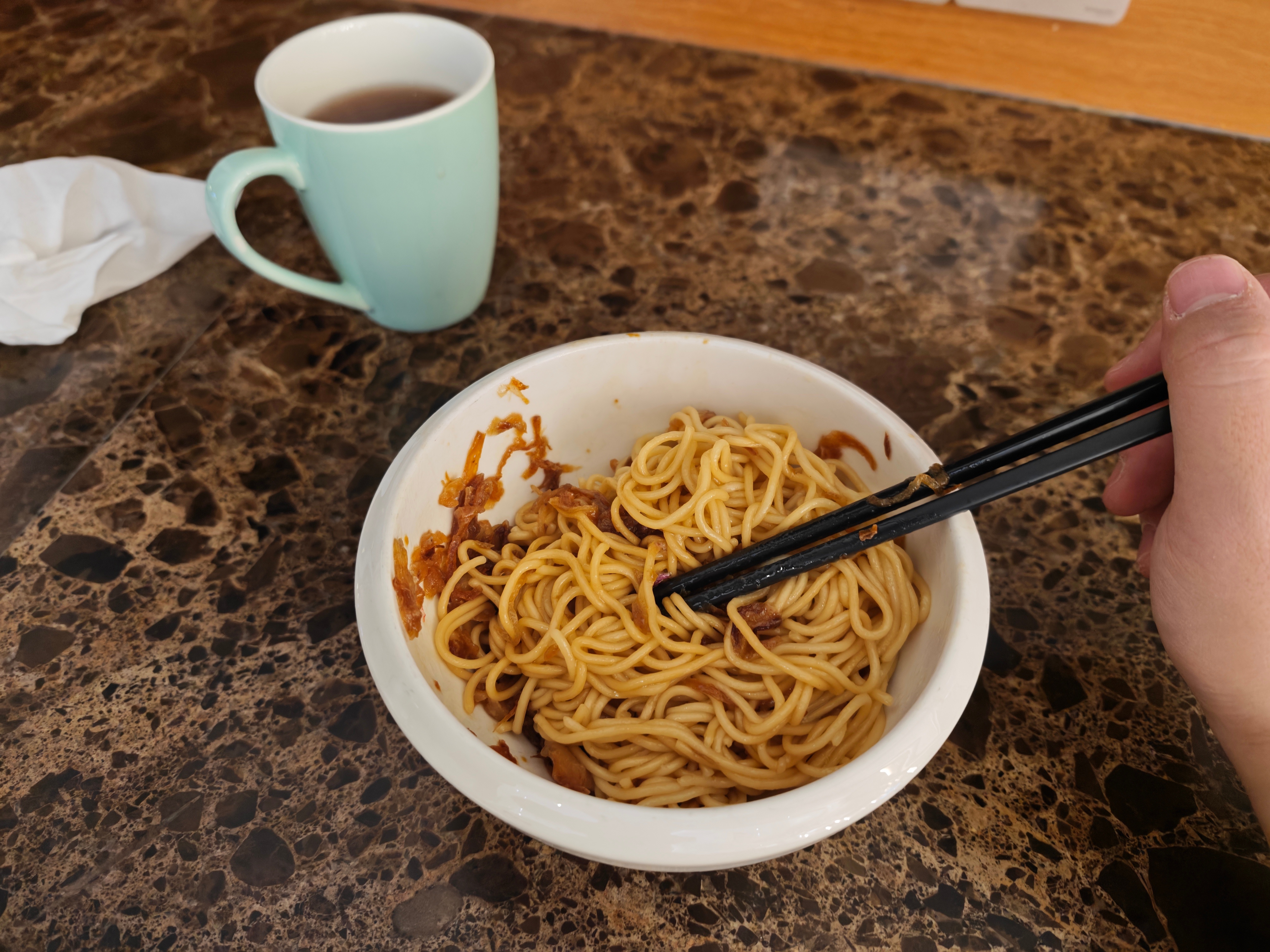 我还是觉得我们扬州的干拌面好吃