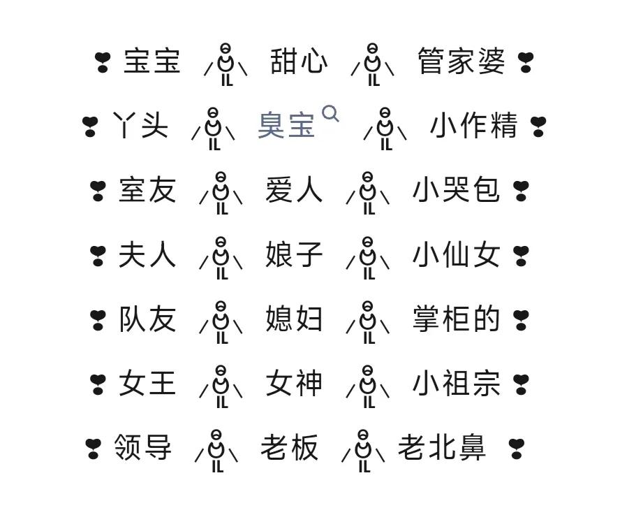 不知道管自己老婆叫什么的看过来，不同年龄段的都可以，你都叫过什么样的称呼呢？家庭