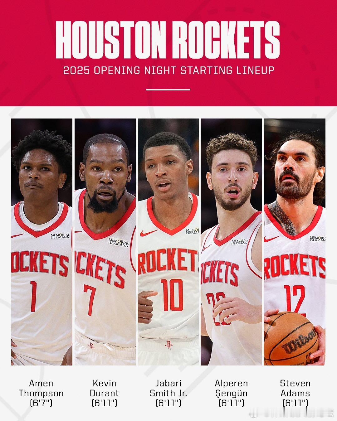 乌杜卡说明天对阵活塞将会继续采用五大阵容首发休斯顿火箭休斯顿火箭论坛[超话] ​